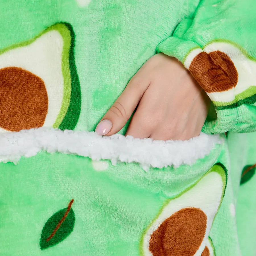 Plaid à capuche - PlaidAvocado™