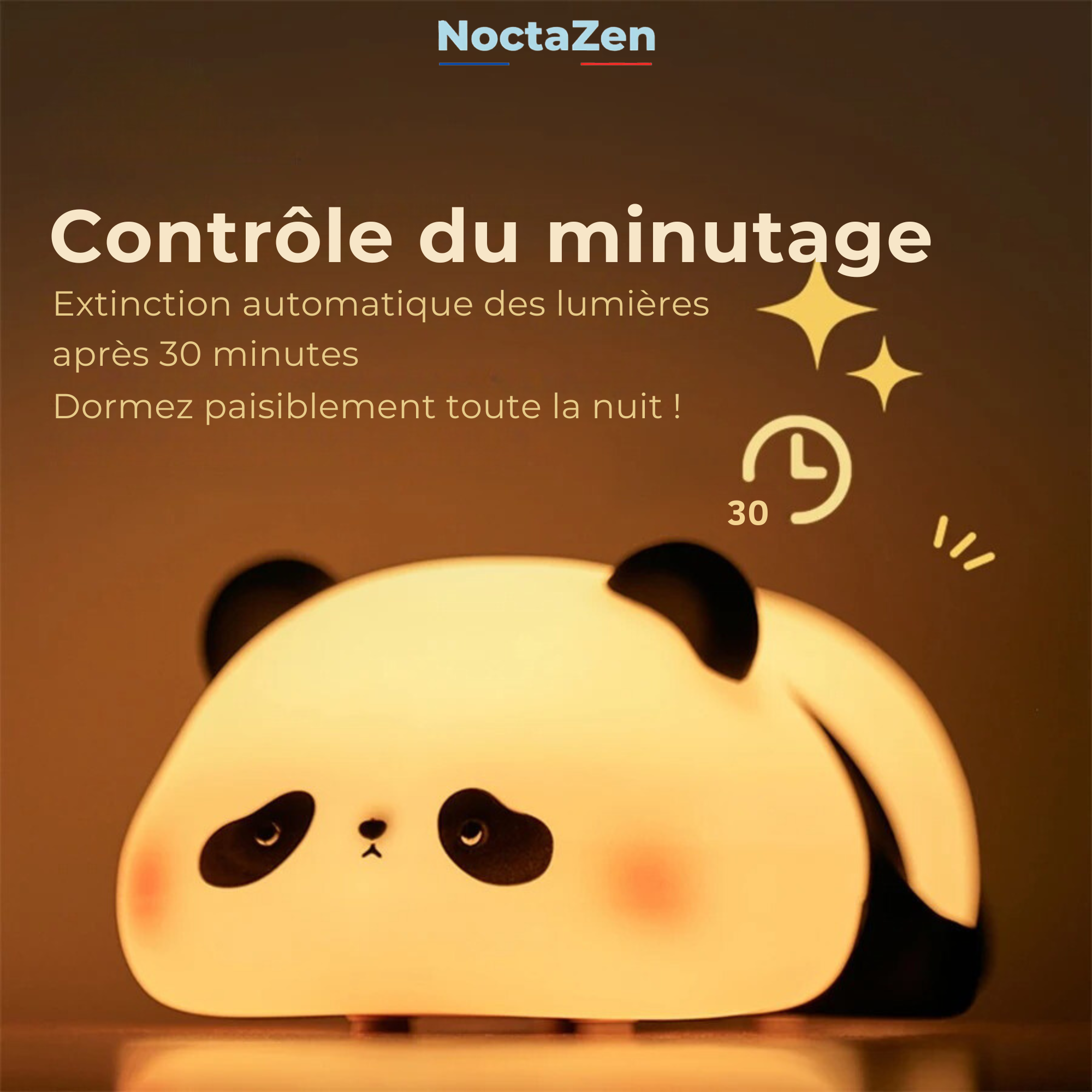 Veilleuse adorable en forme d'animal - Lumi'Zen