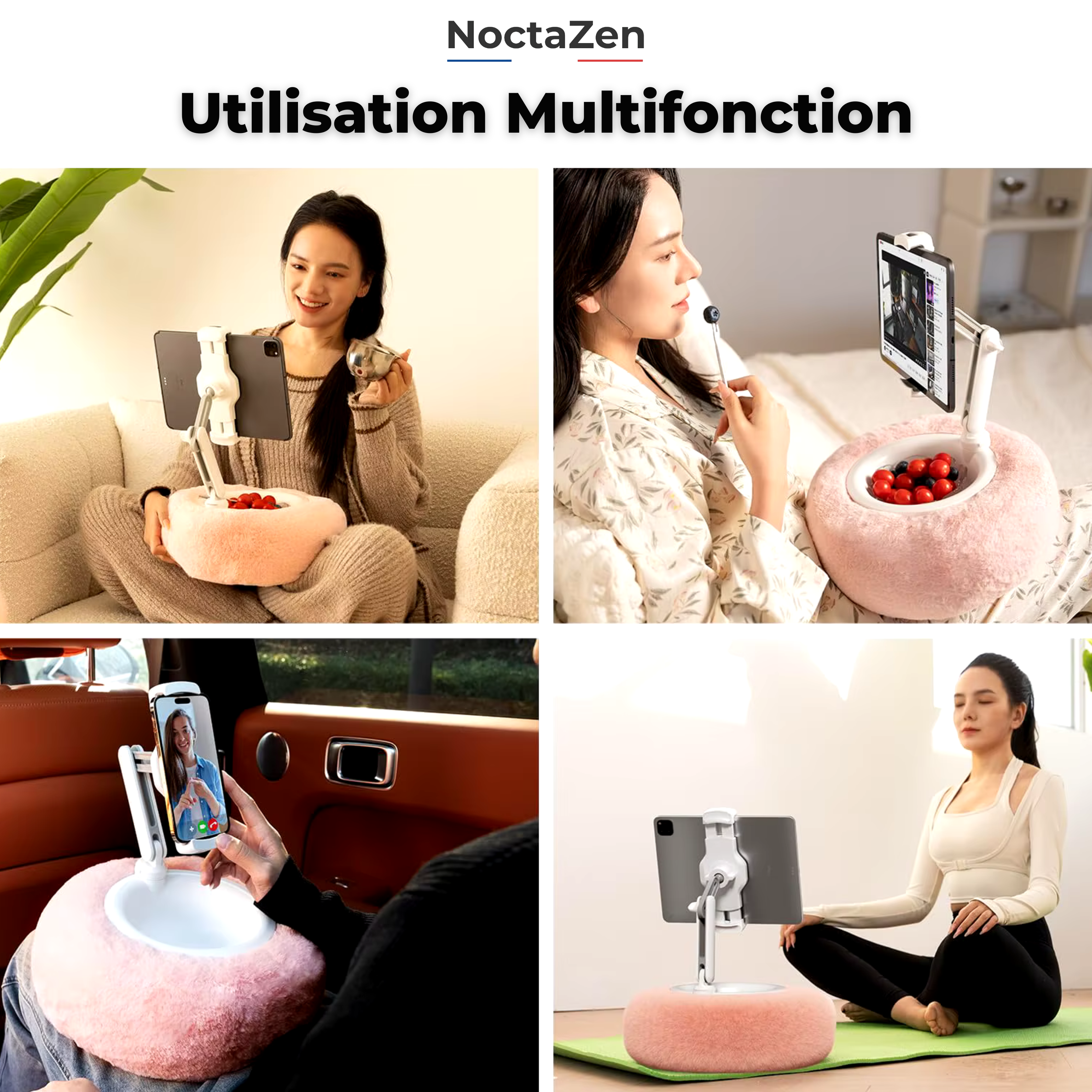 Le Support d'Écran Douillet - FluffyZen™