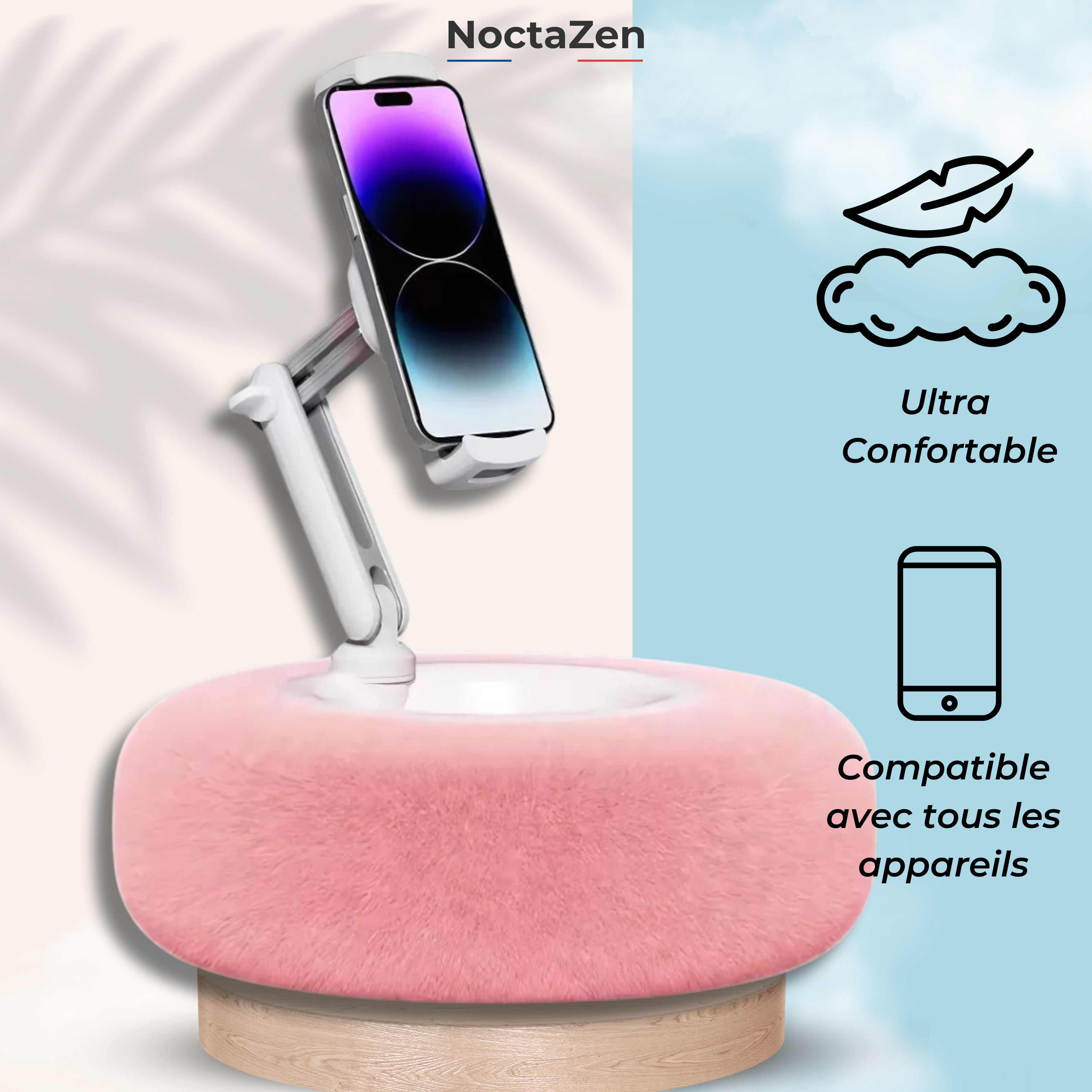 Le Support d'Écran Douillet - FluffyZen™