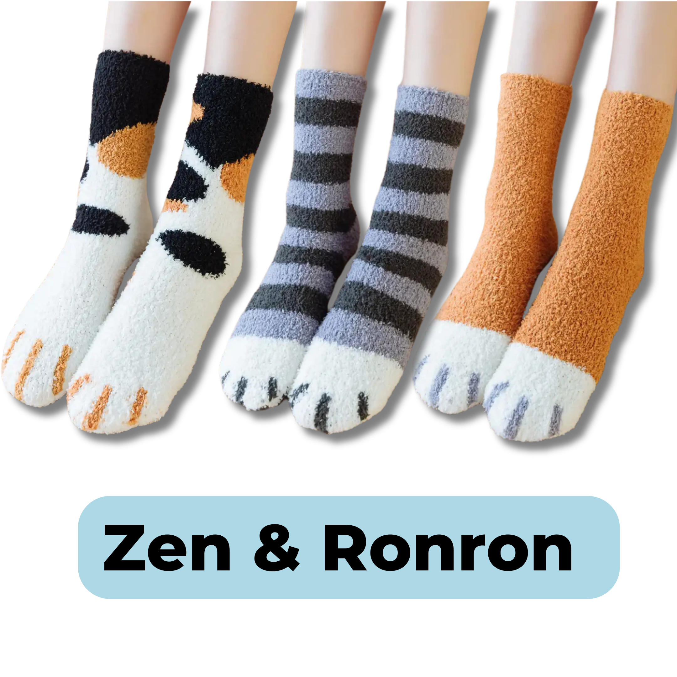 Chaussettes Pattes de Chat - NoctaPaw™