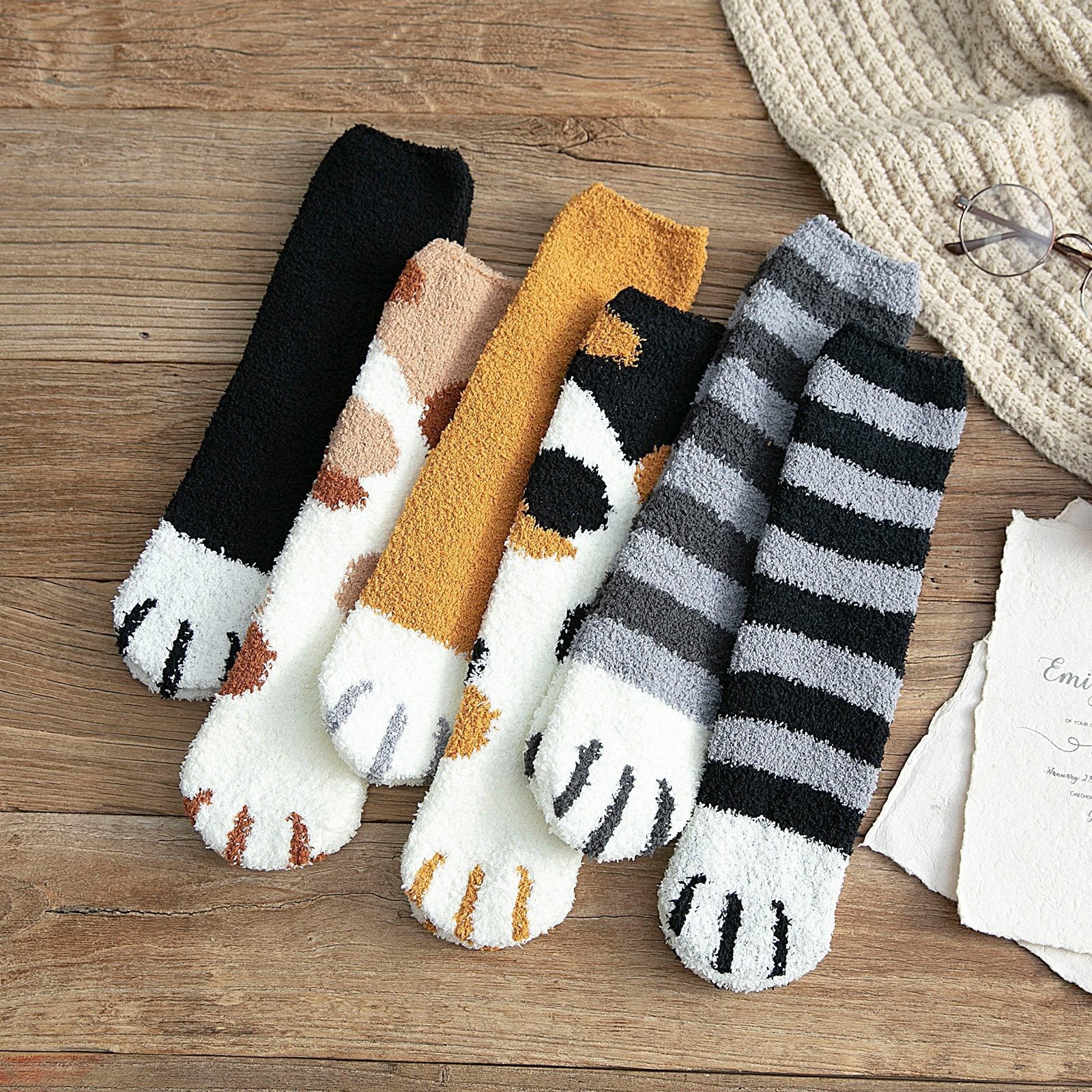 Chaussettes Pattes de Chat - NoctaPaw™