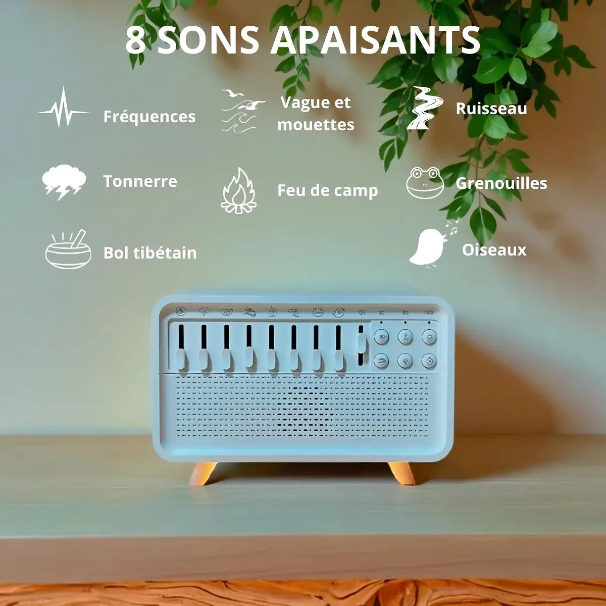 Diffuseur Sonore & Aromatique - ZenNocturne™